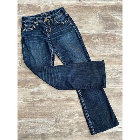Silver Natsuki Jeans Distressed Women’s Size W27/L31 - Picture 1 of 7